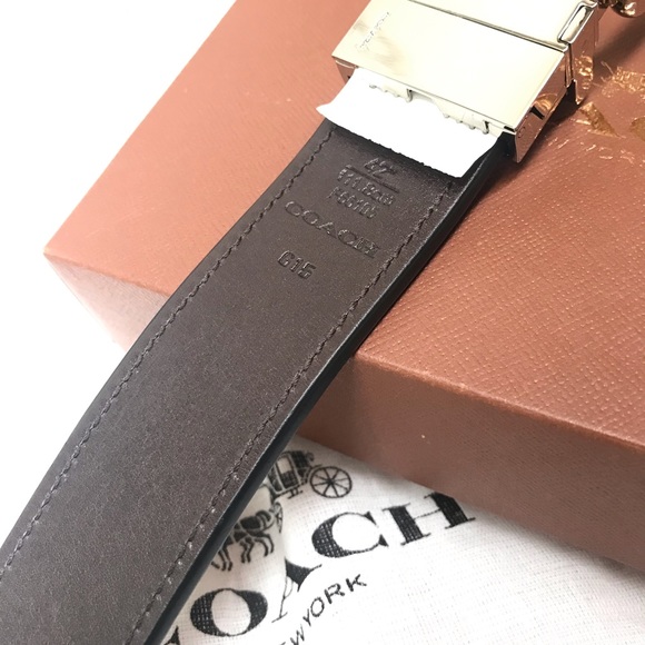 ‼️SOLD‼️Men’s Coach Reversible belt- 42” - Picture 7 of 8